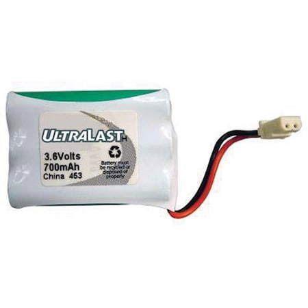 Ultralast 3.6V- 700mAh 3 x AAA With Reverse Polarity Molex UL240